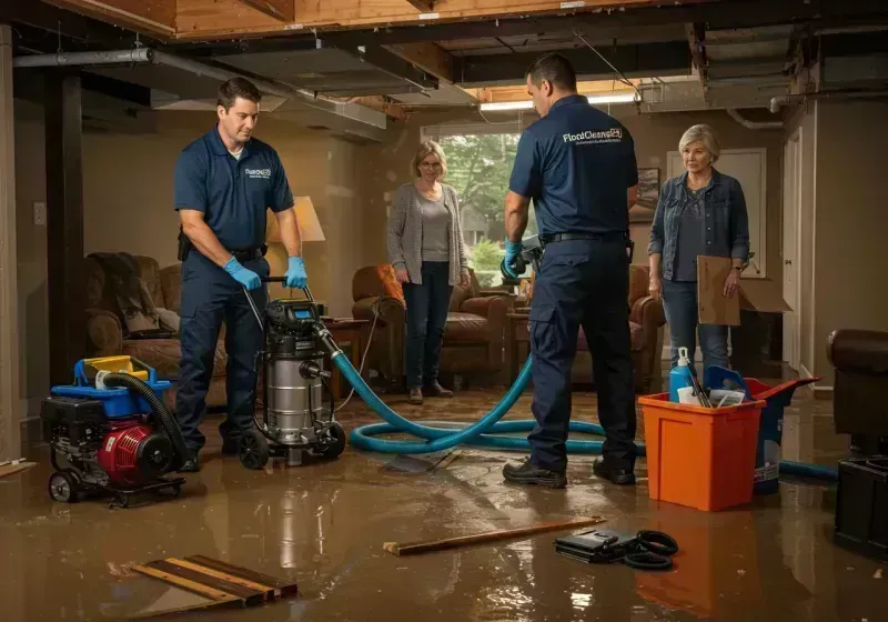 Basement Water Extraction and Removal Techniques process in Bellbrook, OH