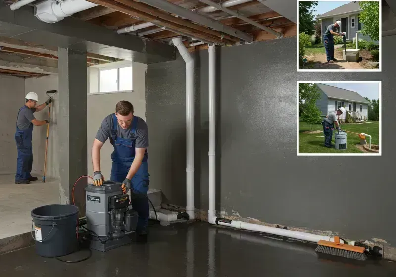 Basement Waterproofing and Flood Prevention process in Bellbrook, OH